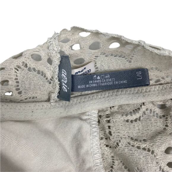 Aerie Silver Gray Bralette size Large - Picture 6 of 7